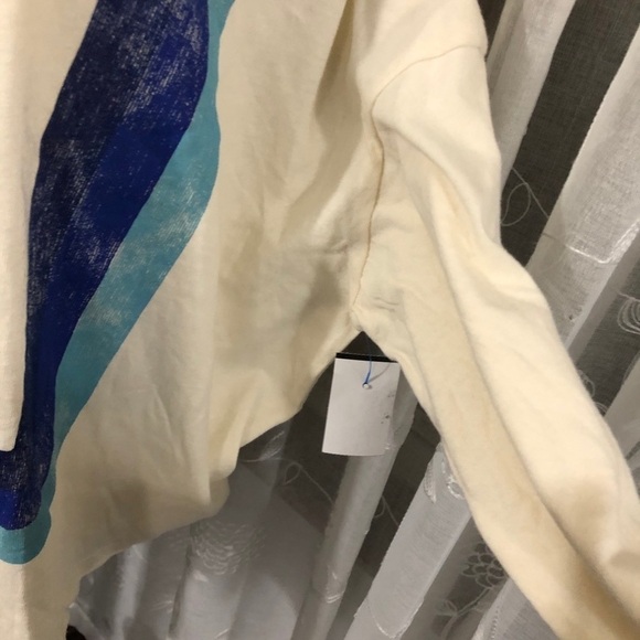 Junk food pong cream/blue T-shirt SZ 3X NWT - Picture 4 of 13